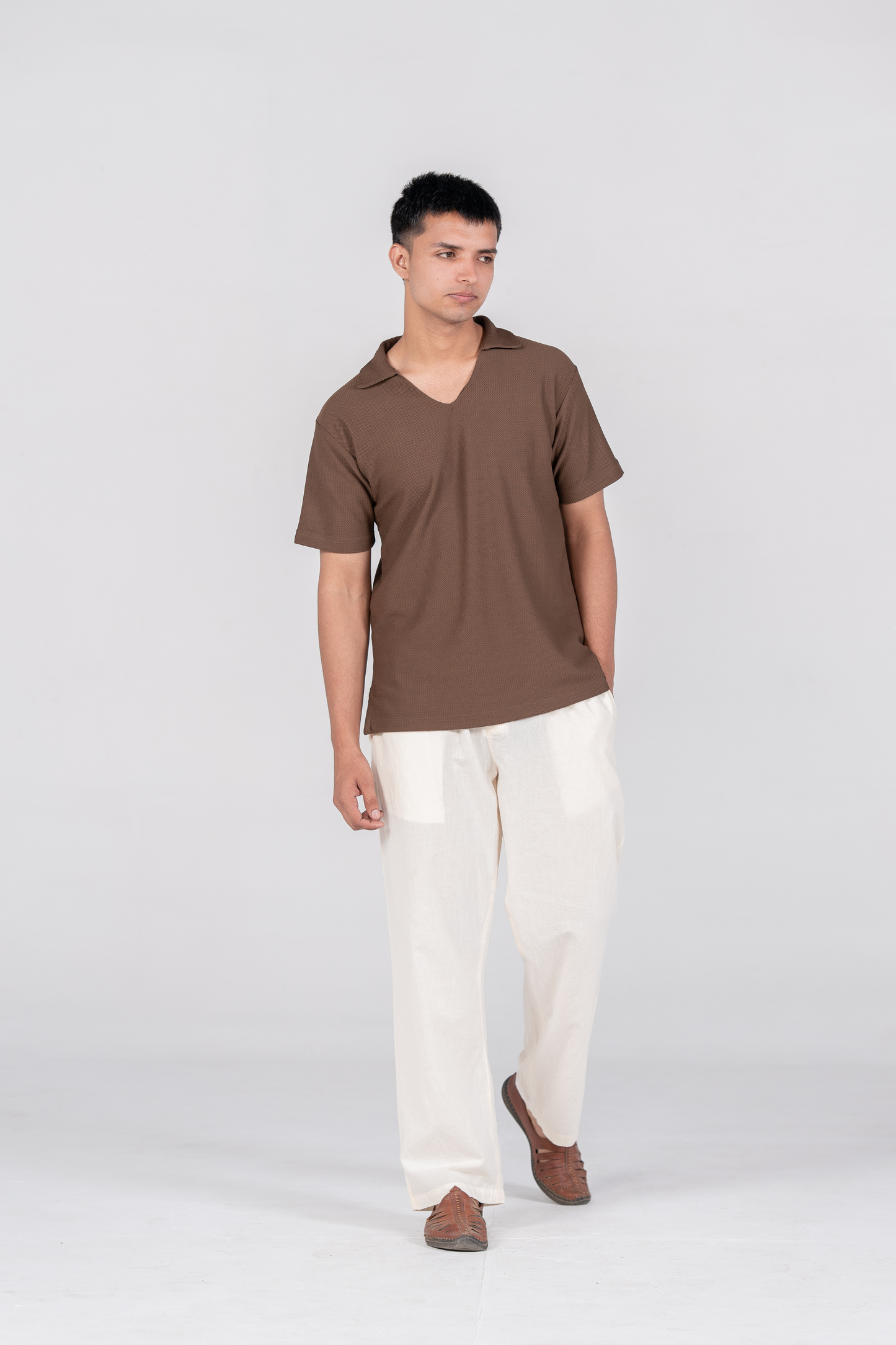 The Easecode V-Neck Polo