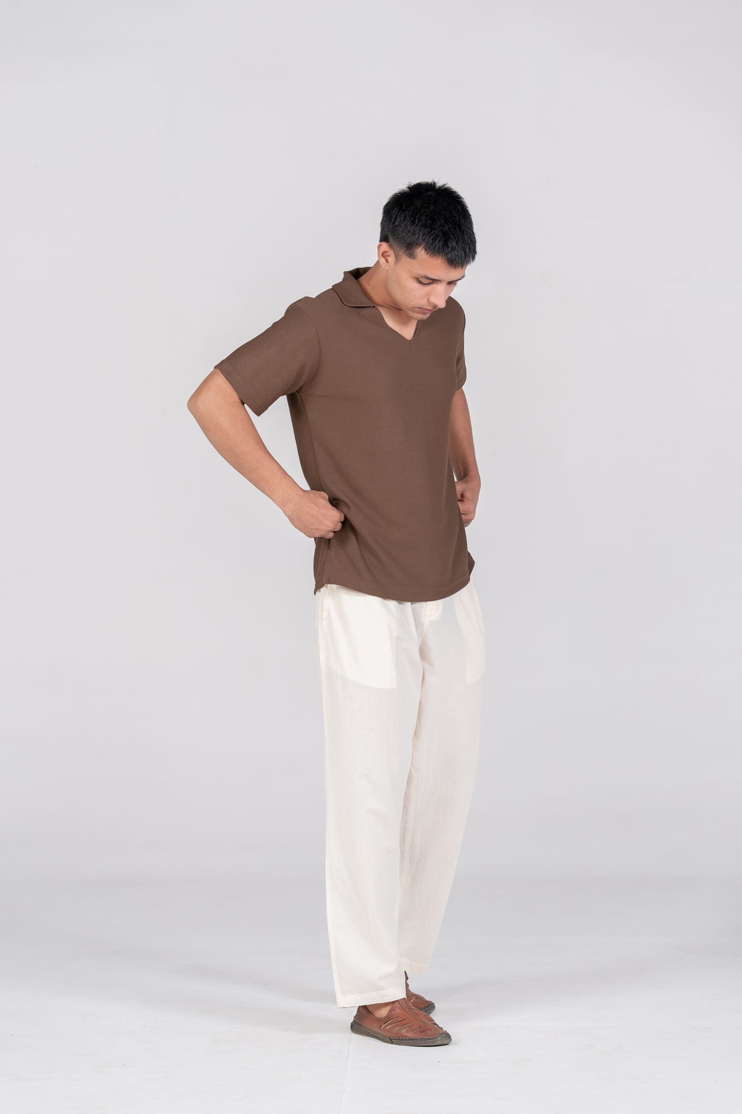 The Easecode V-Neck Polo