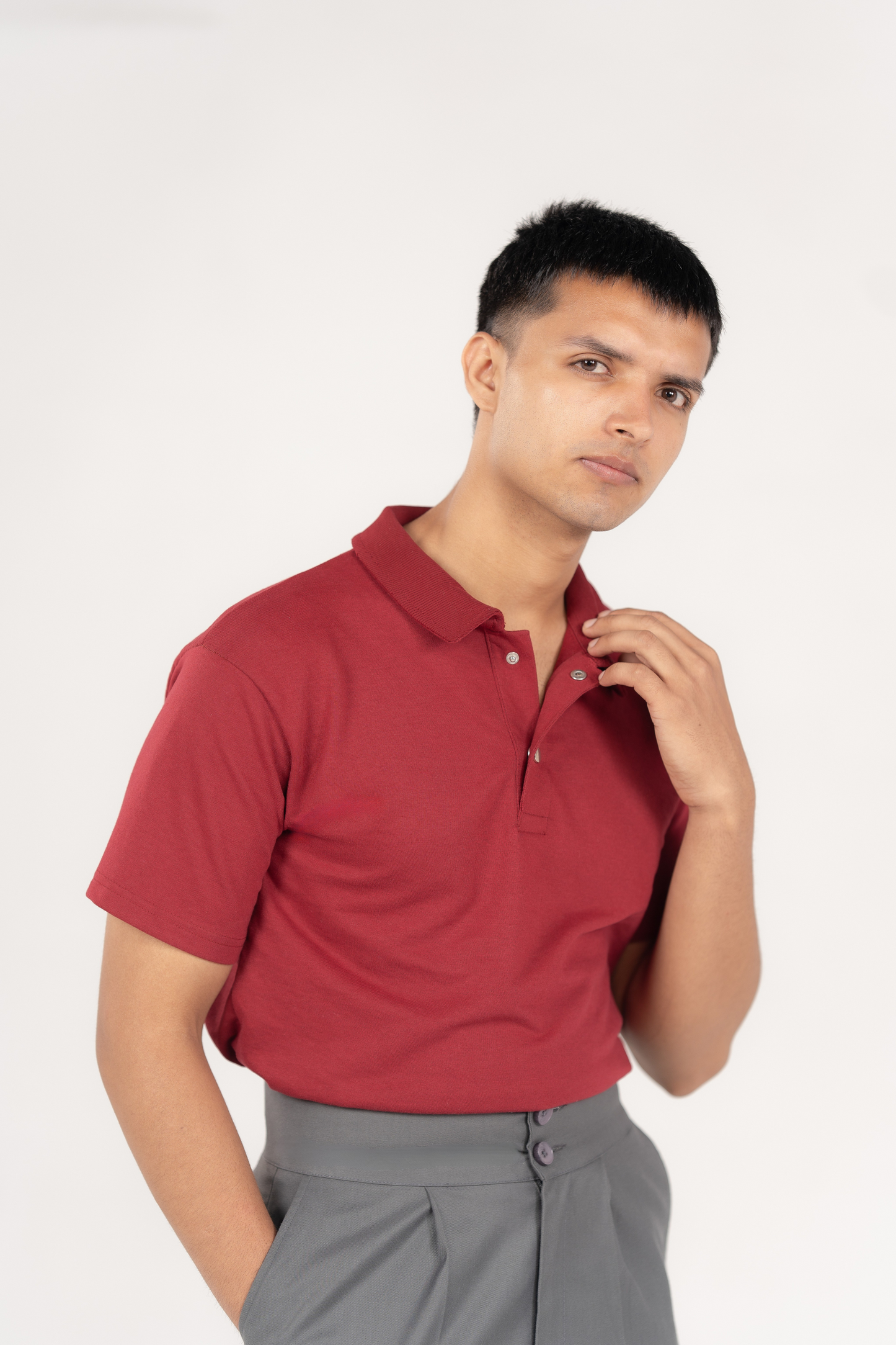 The Snap Button Polo