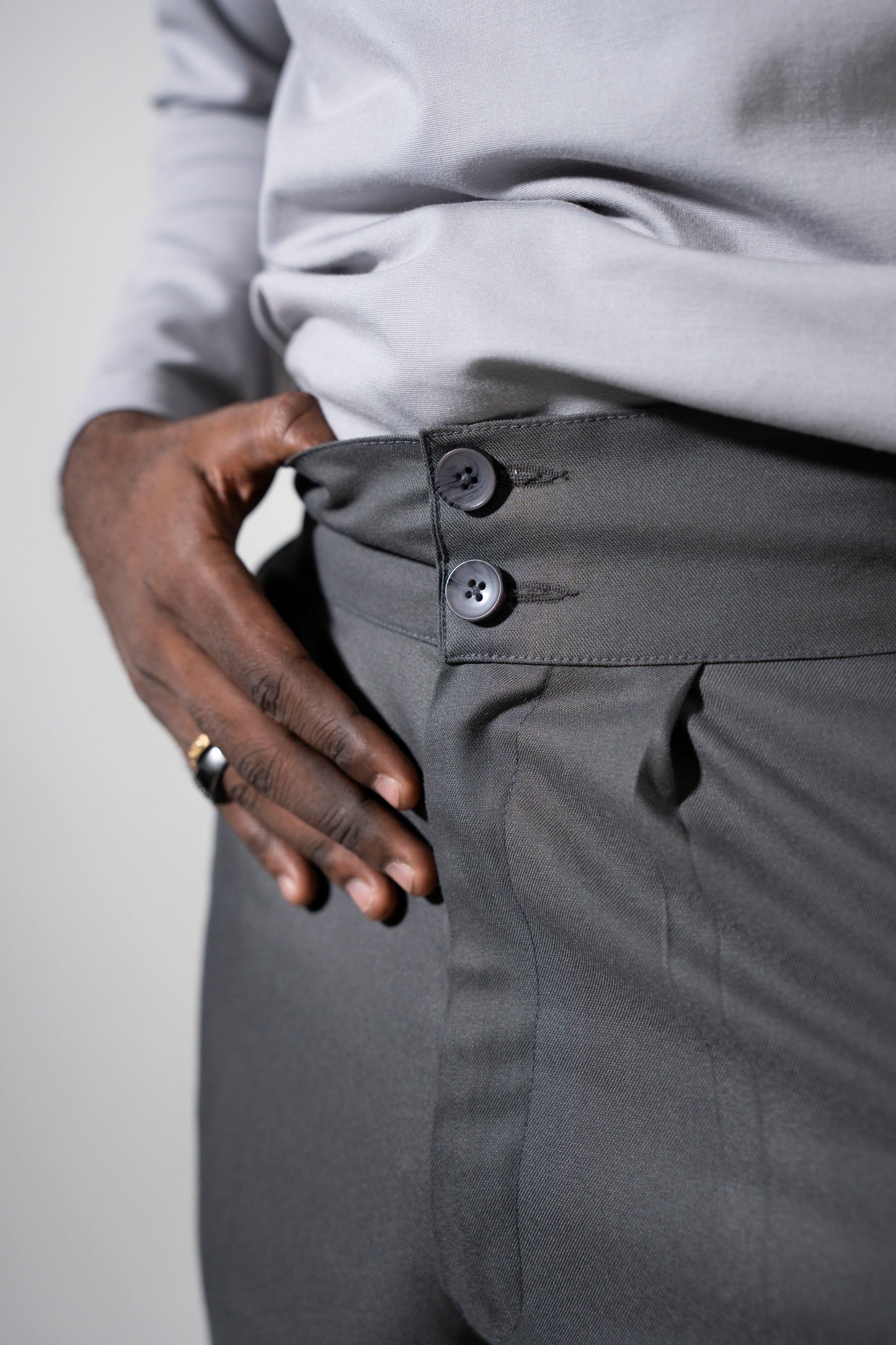 Modern Basic Waist Trouser