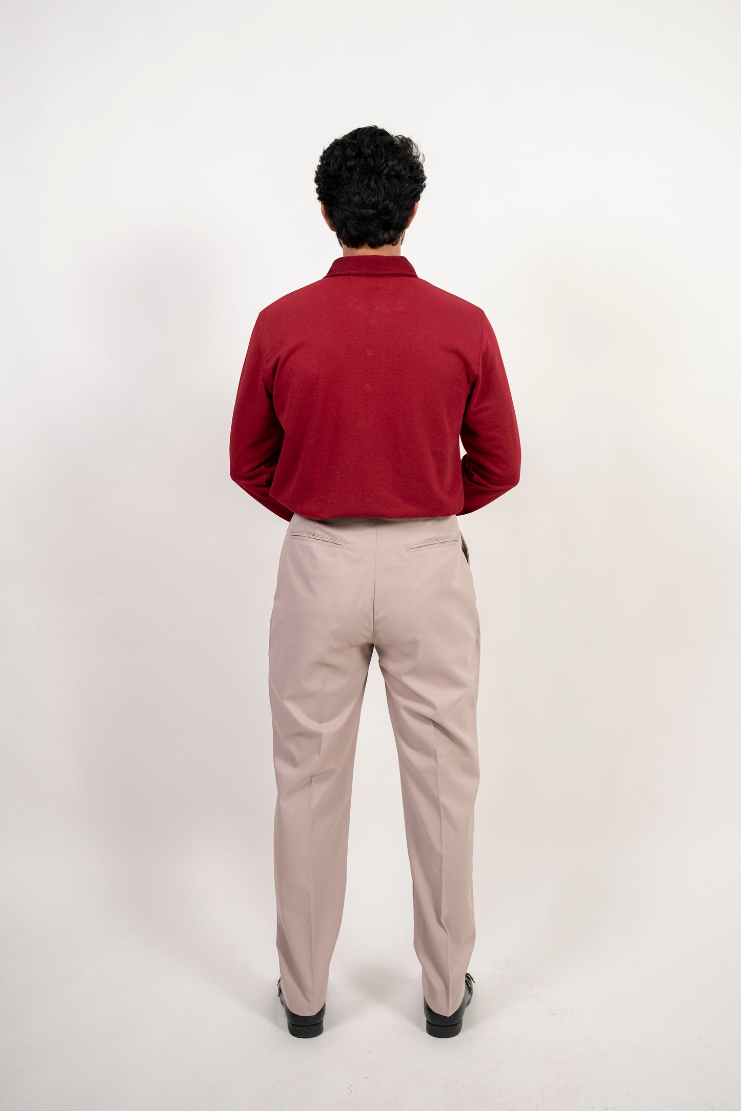 Tailored High Waist Adjustable Trousers