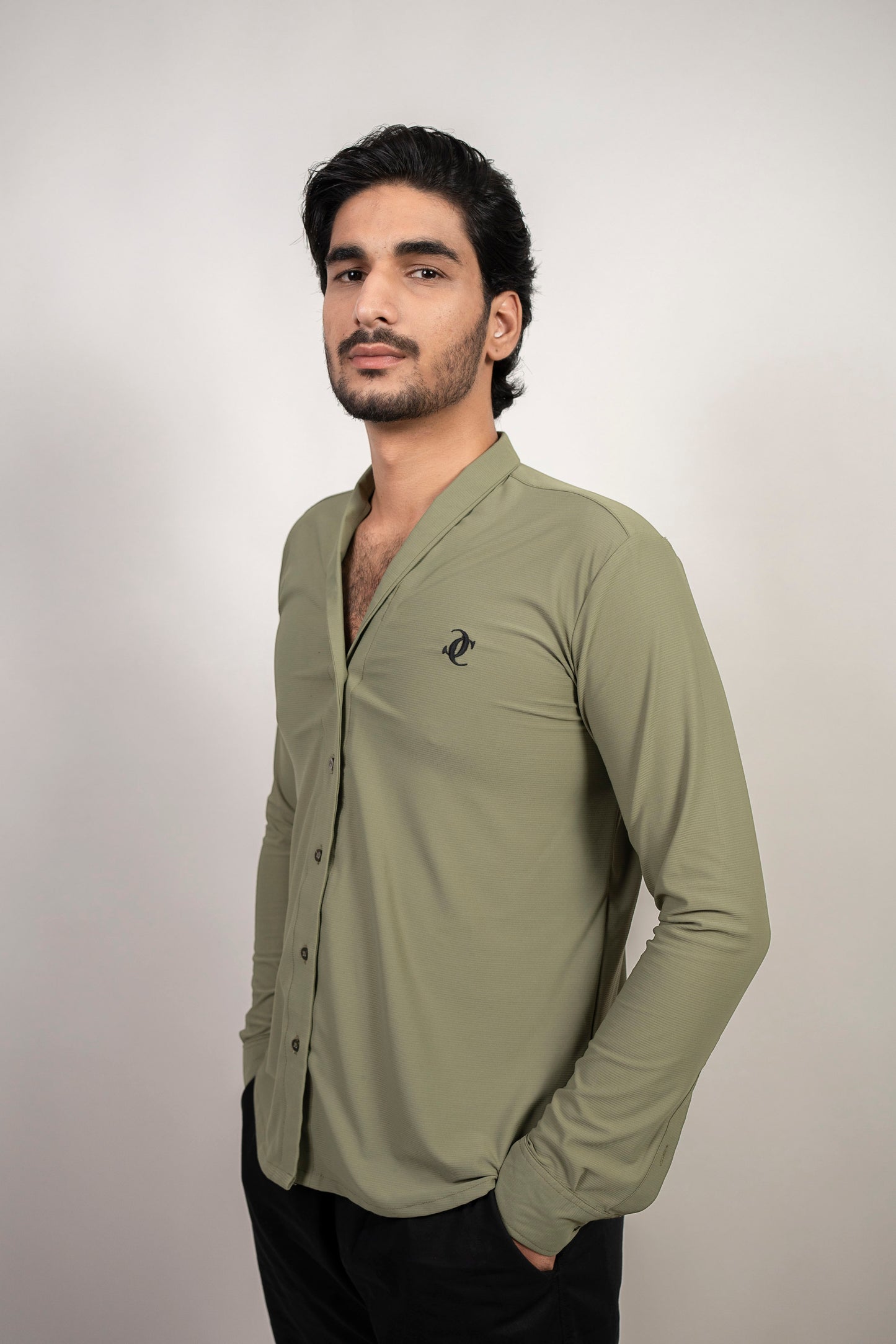 The Prestige Shawl Collar Shirt