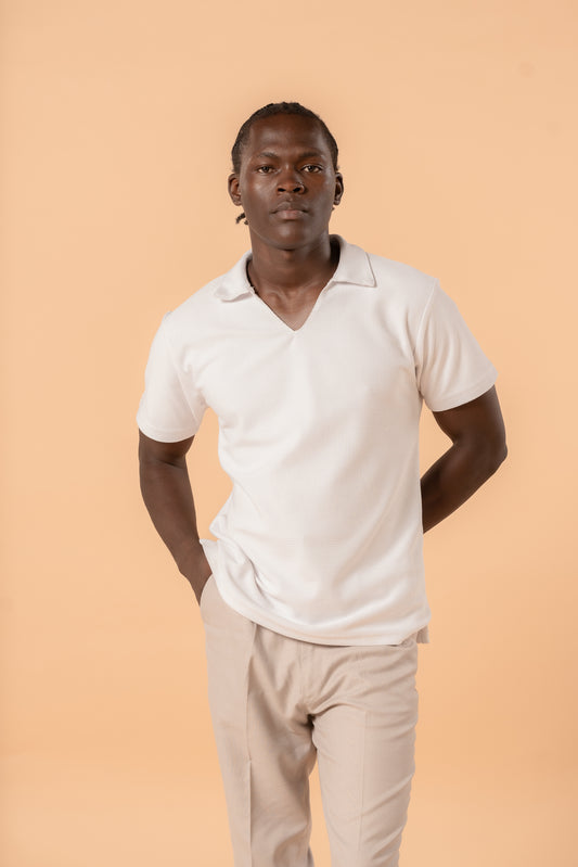 The Easecode V-Neck Polo