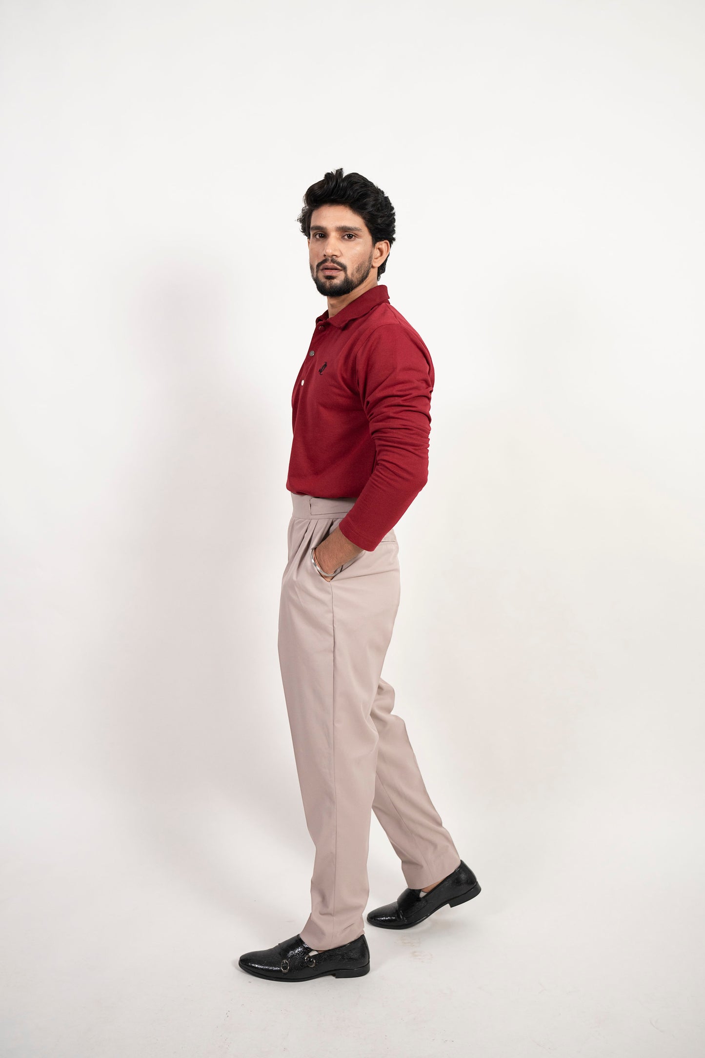 The Premium Buttoned Polo