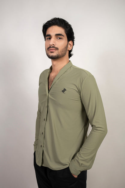 The Prestige Shawl Collar Shirt
